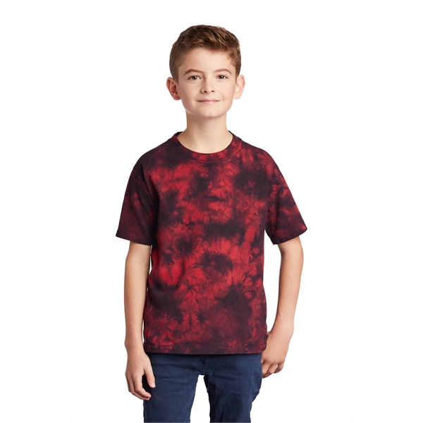 Port & Company Youth Crystal Tie-Dye Tee - Port & Company Youth Crystal Tie-Dye Tee - Image 11 of 45