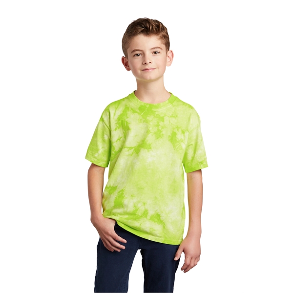 Port & Company Youth Crystal Tie-Dye Tee - Port & Company Youth Crystal Tie-Dye Tee - Image 16 of 45