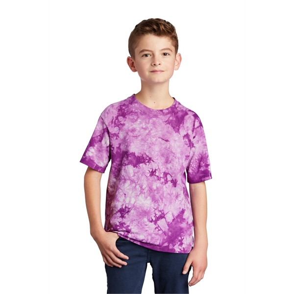 Port & Company Youth Crystal Tie-Dye Tee - Port & Company Youth Crystal Tie-Dye Tee - Image 21 of 45