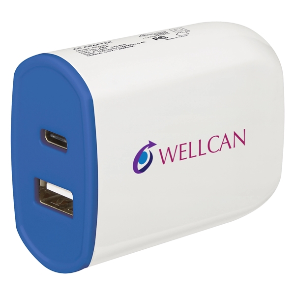 UL Listed 2-In-1 USB Type-C Wall Adapter - UL Listed 2-In-1 USB Type-C Wall Adapter - Image 9 of 12