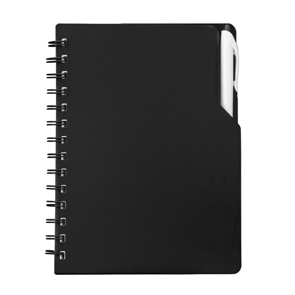 Spiral Notebook With Pen - Spiral Notebook With Pen - Image 4 of 9