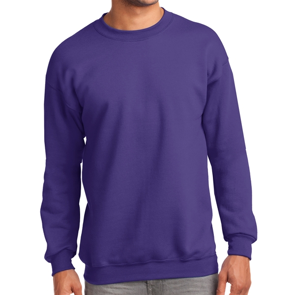 Port & Company® Essential Fleece Crewneck Sweatshirt - Port & Company® Essential Fleece Crewneck Sweatshirt - Image 4 of 17