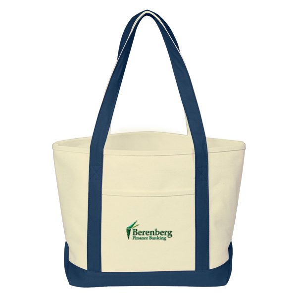 Medium Starboard Cotton Canvas Tote Bag - Medium Starboard Cotton Canvas Tote Bag - Image 18 of 36