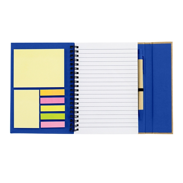 Spiral Notebook With Sticky Notes And Flags - Spiral Notebook With Sticky Notes And Flags - Image 6 of 18