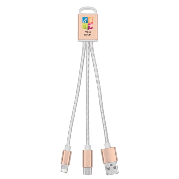 3-In-1 Braided Charging Buddy - 3-In-1 Braided Charging Buddy - Image 27 of 48