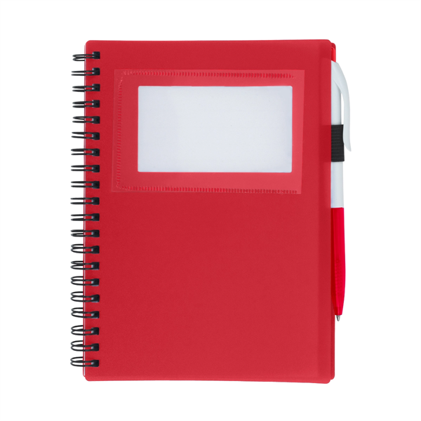 Spiral Notebook With ID Window - Spiral Notebook With ID Window - Image 6 of 11