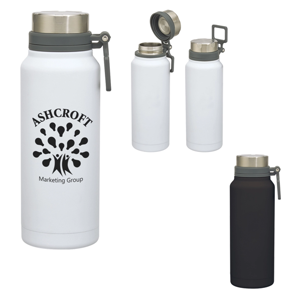 40 Oz. Easton Stainless Steel Growler - 40 Oz. Easton Stainless Steel Growler - Image 0 of 4