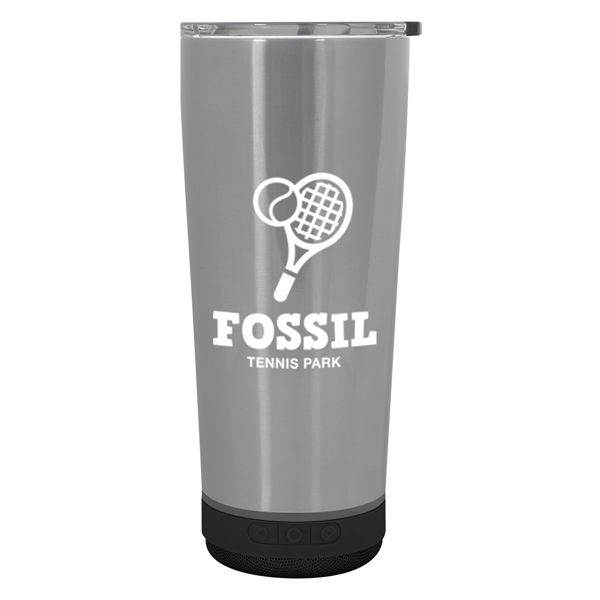 18 OZ. STAINLESS STEEL TUMBLER WITH SPEAKER - 18 OZ. STAINLESS STEEL TUMBLER WITH SPEAKER - Image 23 of 32