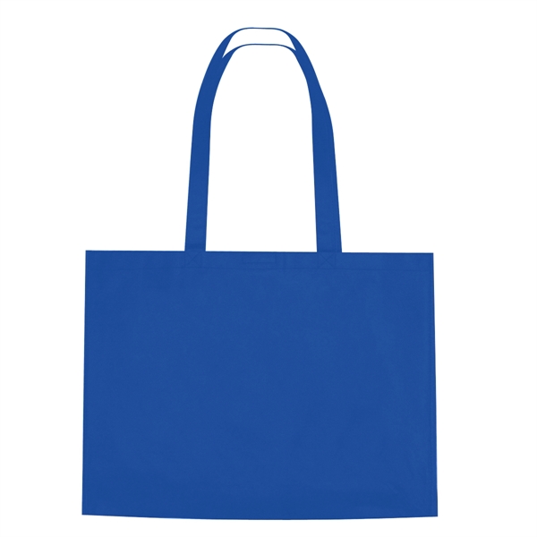 Non-Woven Shopper Tote Bag With Hook And Loop Closure - Non-Woven Shopper Tote Bag With Hook And Loop Closure - Image 13 of 31