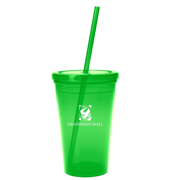 16 Oz. Sunsplash Double Wall Tumbler - 16 Oz. Sunsplash Double Wall Tumbler - Image 13 of 22