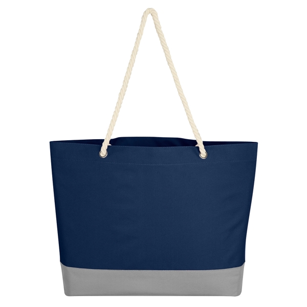 Boca Tote Bag With Rope Handles - Boca Tote Bag With Rope Handles - Image 8 of 19