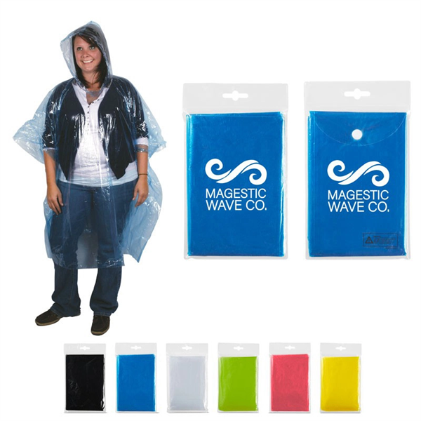 Disposable Rain Poncho - Disposable Rain Poncho - Image 0 of 7
