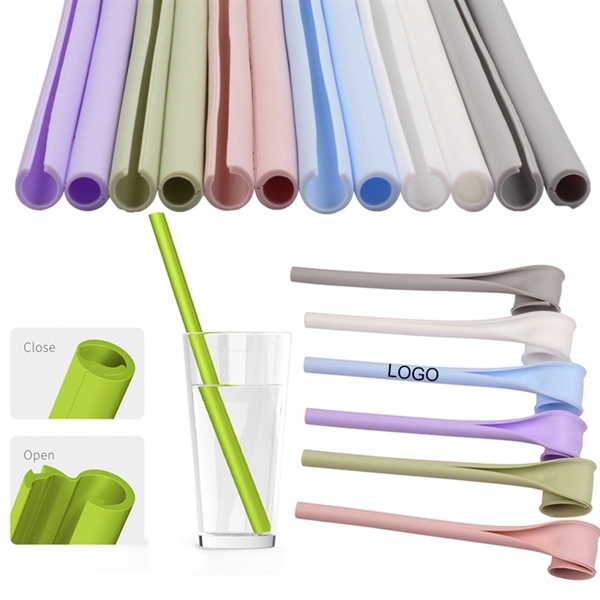 Detachable Silicone Reusable Straws - Detachable Silicone Reusable Straws - Image 0 of 3