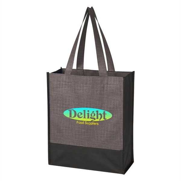 Crosshatch Mini Non-Woven Tote Bag - Crosshatch Mini Non-Woven Tote Bag - Image 10 of 25