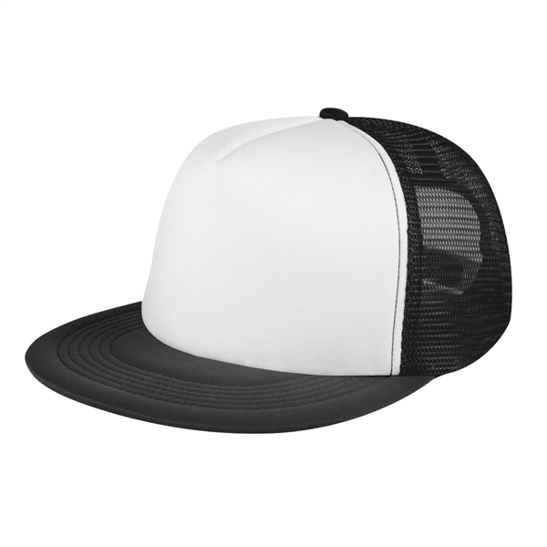 FLAT BILL TRUCKER CAP - FLAT BILL TRUCKER CAP - Image 18 of 59