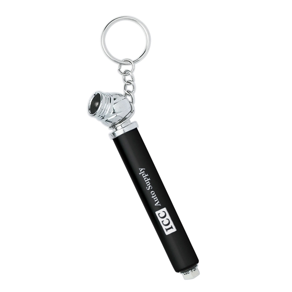 Custom Mini Tire Gauge Key Chain
