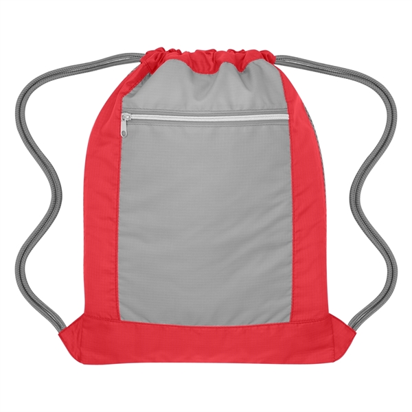 Flip Side Drawstring Sports Bag - Flip Side Drawstring Sports Bag - Image 13 of 16