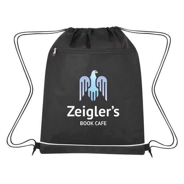 Non-Woven Bandura Drawstring Bag - Non-Woven Bandura Drawstring Bag - Image 6 of 15