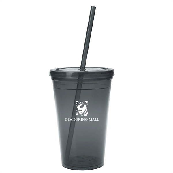 16 Oz. Sunsplash Double Wall Tumbler - 16 Oz. Sunsplash Double Wall Tumbler - Image 4 of 22