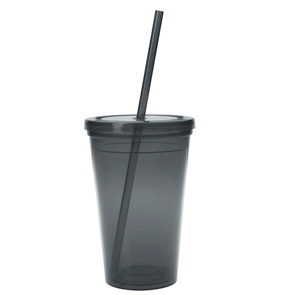 16 Oz. Sunsplash Double Wall Tumbler - 16 Oz. Sunsplash Double Wall Tumbler - Image 5 of 22