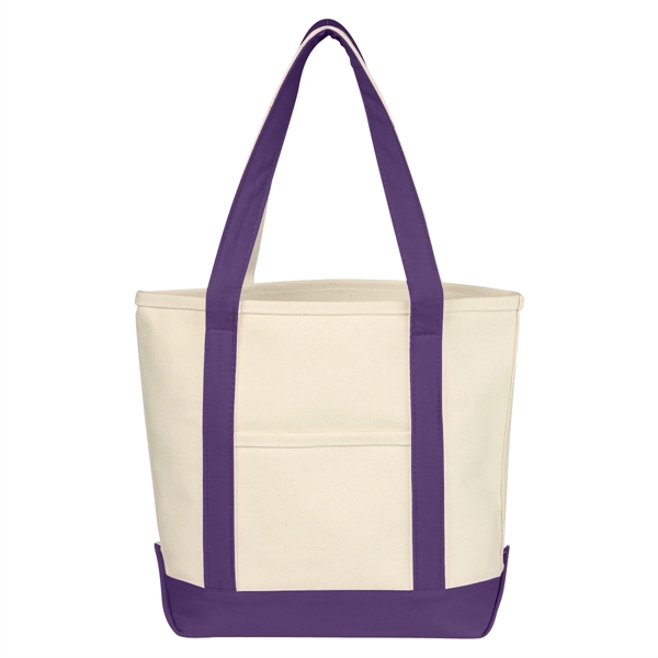 Small Starboard Cotton Canvas Tote Bag - Small Starboard Cotton Canvas Tote Bag - Image 11 of 20