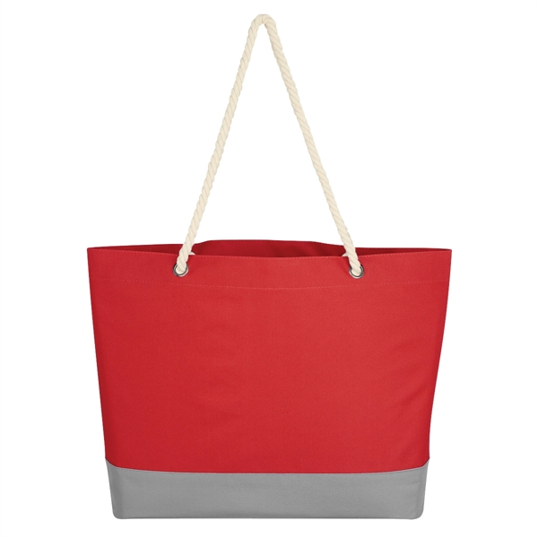 Boca Tote Bag With Rope Handles - Boca Tote Bag With Rope Handles - Image 16 of 19