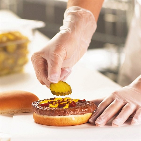 Disposable Vinyl Gloves Box Of 100 - Disposable Vinyl Gloves Box Of 100 - Image 1 of 3