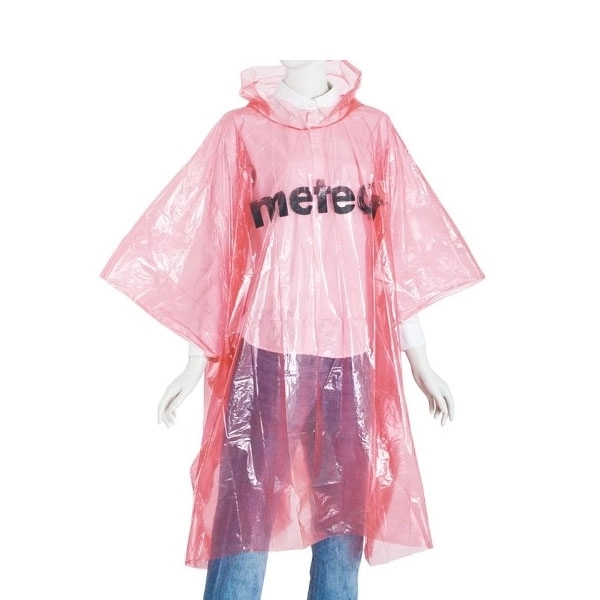Disposable Rain Poncho - Disposable Rain Poncho - Image 3 of 5