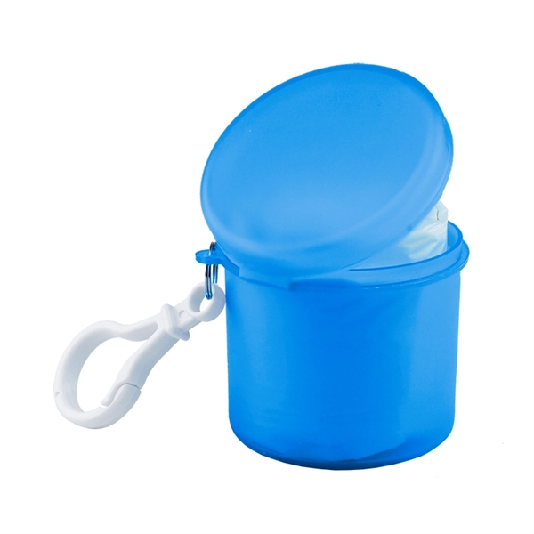 Rain Poncho with Case and Carabiner Clip - Rain Poncho with Case and Carabiner Clip - Image 3 of 3