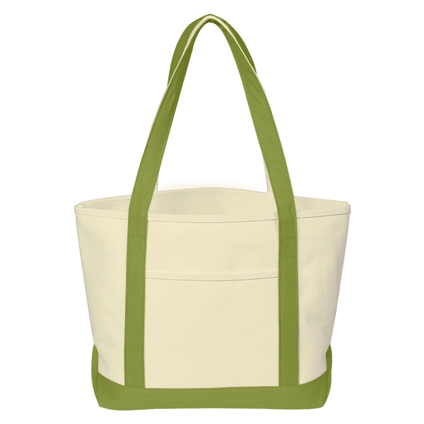 Medium Starboard Cotton Canvas Tote Bag - Medium Starboard Cotton Canvas Tote Bag - Image 14 of 36