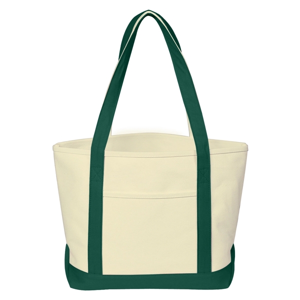 Medium Starboard Cotton Canvas Tote Bag - Medium Starboard Cotton Canvas Tote Bag - Image 4 of 36