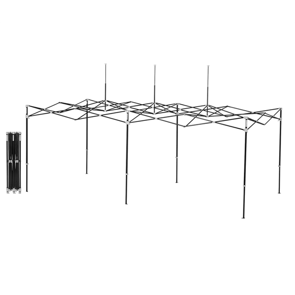 Eclipse™ Pro Shelter, 10' x 20'-Fusion Print- Steel Frame - Eclipse™ Pro Shelter, 10' x 20'-Fusion Print- Steel Frame - Image 1 of 2