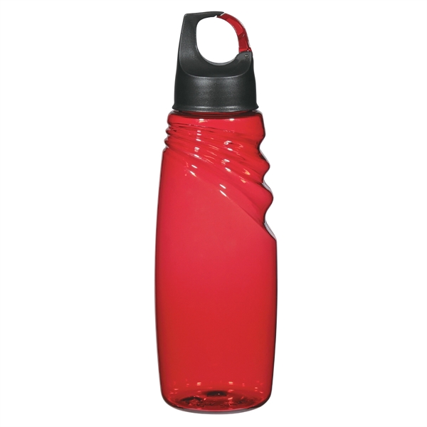 24 Oz. Crest Carabiner Sports Bottle - 24 Oz. Crest Carabiner Sports Bottle - Image 12 of 13