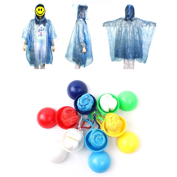 Disposable Portable Poncho - Disposable Portable Poncho - Image 1 of 1