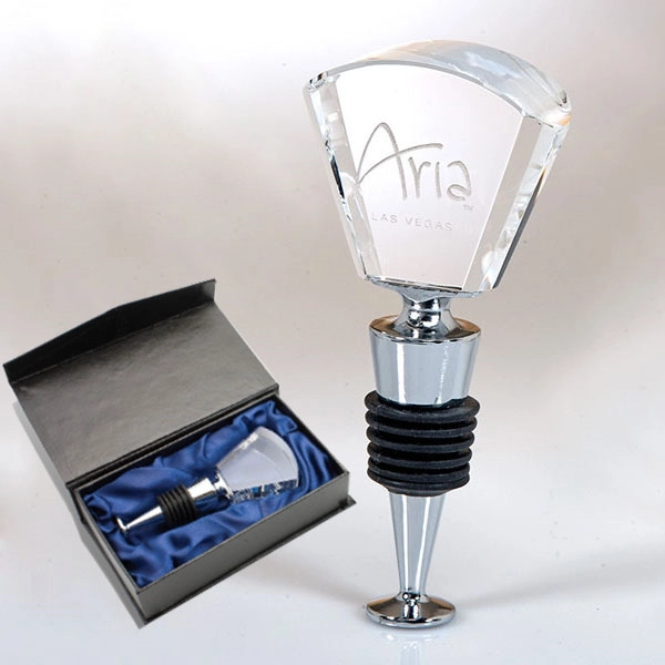 Crystal Wine Bottle Stopper - Crystal Wine Bottle Stopper - Image 0 of 0