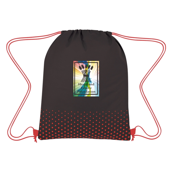 Connect The Dots Non-Woven Drawstring Bag - Connect The Dots Non-Woven Drawstring Bag - Image 11 of 25