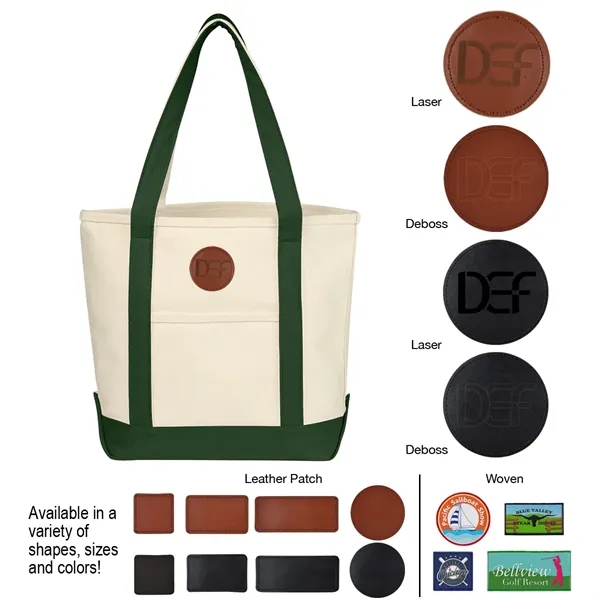 Small Starboard Cotton Canvas Tote Bag - Small Starboard Cotton Canvas Tote Bag - Image 14 of 20