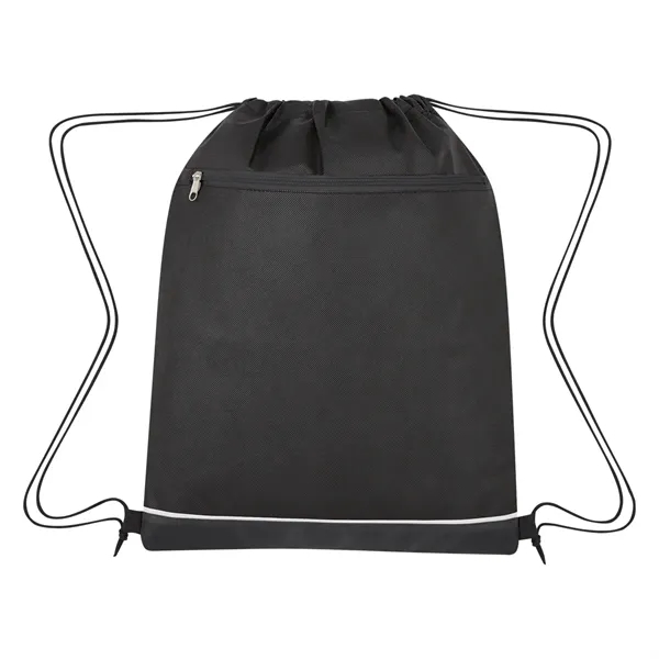 Non-Woven Bandura Drawstring Bag - Non-Woven Bandura Drawstring Bag - Image 11 of 15