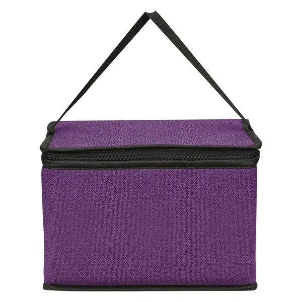 Heathered Non-Woven Cooler Lunch Bag - Heathered Non-Woven Cooler Lunch Bag - Image 11 of 13