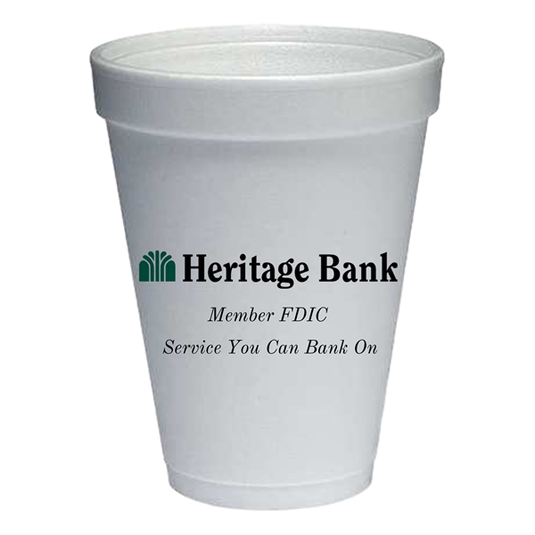 Hot/Cold Styrofoam Cup