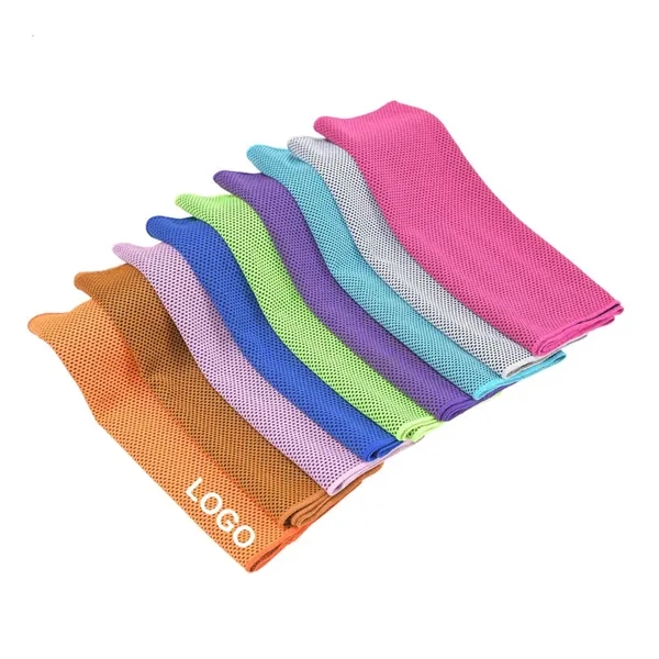 Polyster Sport Cooling Towel - Polyster Sport Cooling Towel - Image 2 of 2