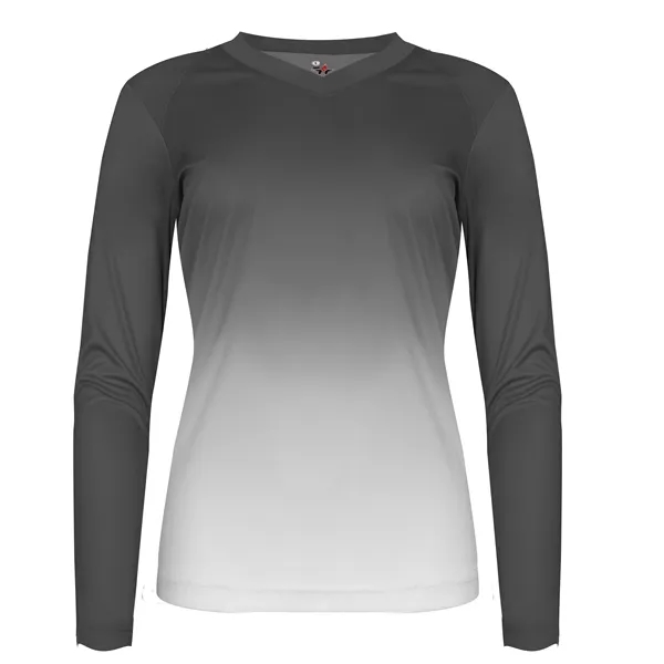 Women's OMBRE Long Sleeve Volleyball Jersey - Women's OMBRE Long Sleeve Volleyball Jersey - Image 0 of 4