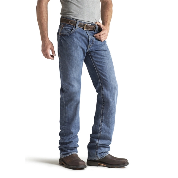 Ariat® FR M3 Loose Basic Stackable Straight Leg Jean - Ariat® FR M3 Loose Basic Stackable Straight Leg Jean - Image 0 of 1