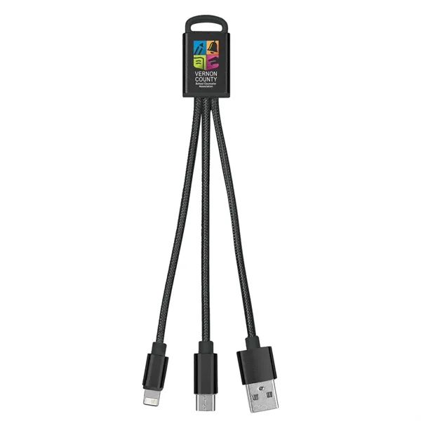 3-In-1 Braided Charging Buddy - 3-In-1 Braided Charging Buddy - Image 14 of 48