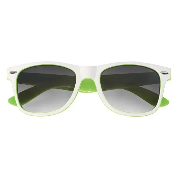 Two-Tone Malibu Sunglasses - Two-Tone Malibu Sunglasses - Image 15 of 37