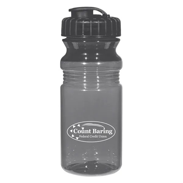 20 Oz. Poly-Clear™ Fitness Bottle With Super Sipper Lid - 20 Oz. Poly-Clear™ Fitness Bottle With Super Sipper Lid - Image 6 of 15