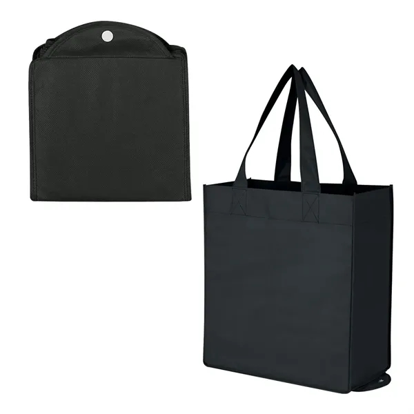 Non-Woven Foldable Shopper Tote Bag - Non-Woven Foldable Shopper Tote Bag - Image 10 of 21