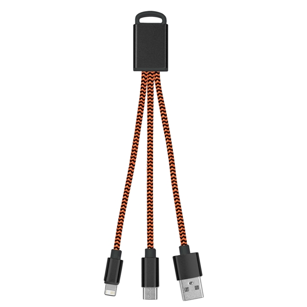 3-In-1 Braided Charging Buddy - 3-In-1 Braided Charging Buddy - Image 43 of 48