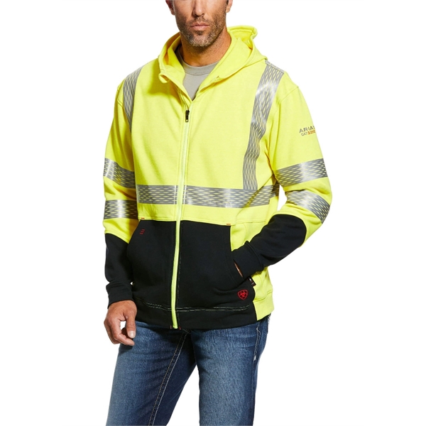 Ariat® FR Hi-Vis Full Zip Hoodie - Ariat® FR Hi-Vis Full Zip Hoodie - Image 0 of 1