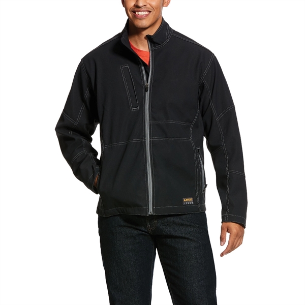 Ariat® Rebar Stretch Canvas Softshell Jacket - Ariat® Rebar Stretch Canvas Softshell Jacket - Image 0 of 1